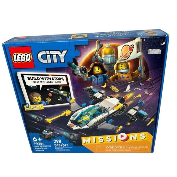New Sealed LEGO City Mars Spacecraft Exploration Missions Set, 60354 - Picture 1 of 5